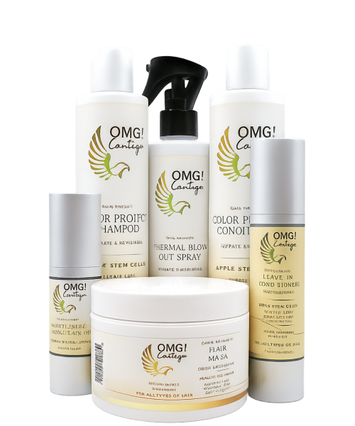Picture of APPLE STEM CELL HAIR CARE SET 6-PIECE PREMIUM KIT - FOR ALL HAIR TYPES - SULFATE-FREE • PARABEN-FREE