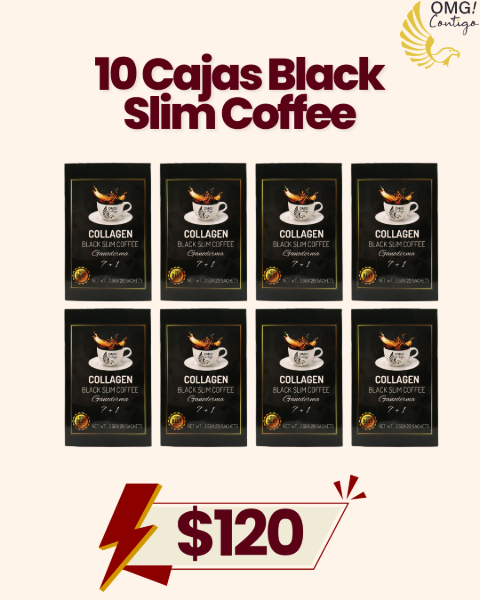 Picture of 10 BOXES BLACK SLIM COFFEE $120