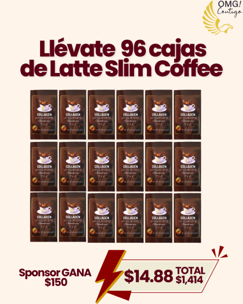 Picture of 96 BOXES LATTE SLIM COFFEE  $1,414