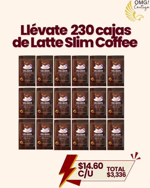 Picture of 230 CAJAS DE SLIM LATTE COFFEE POR $3,336