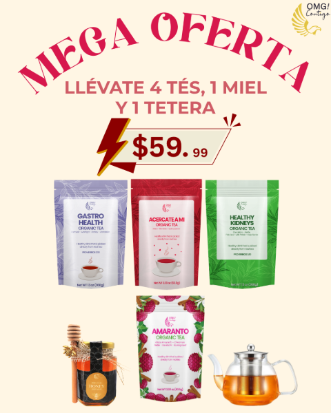 Picture of PROMO 4 TEAS, 1 HONEY, 1 TEAPOT
