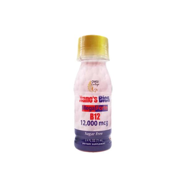 Picture of NANOS BION MEGA FORTE B12 12,000 MCG