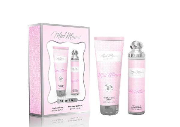 Imagen de MISS MIAMI SET 2 IN 1 GIFT COLONIA & CREMA