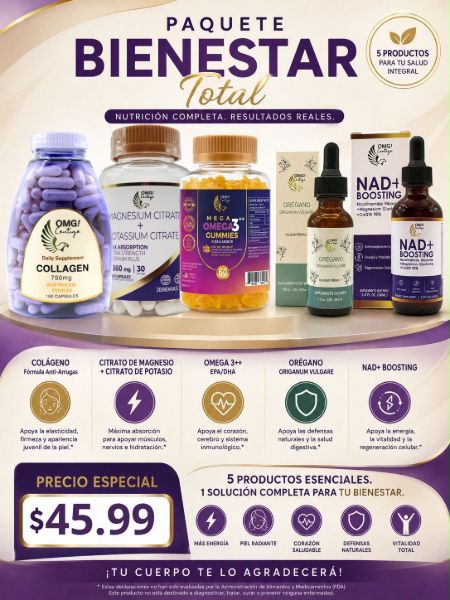 Picture of Magnesium+ Omega 3 + Oregano + Nad