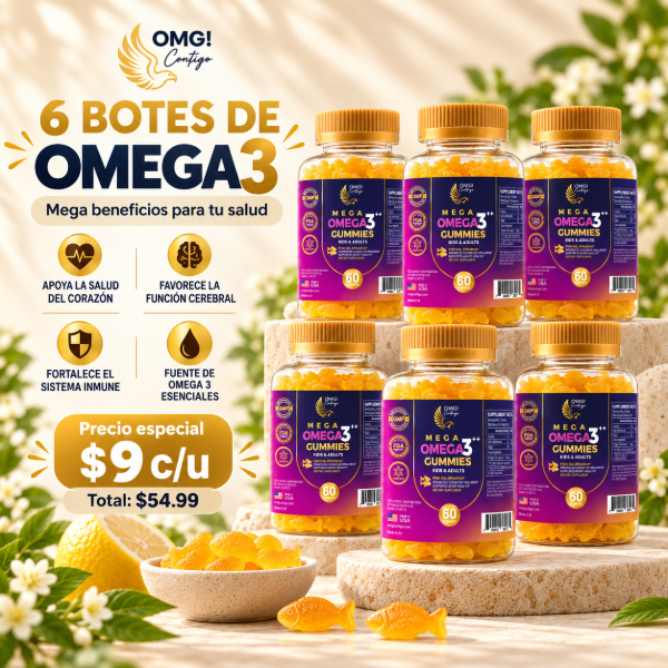 Picture of BUY 3 OMEGA FOR $51.99, ADD 3 MORE FOR ONLY $1 EACH